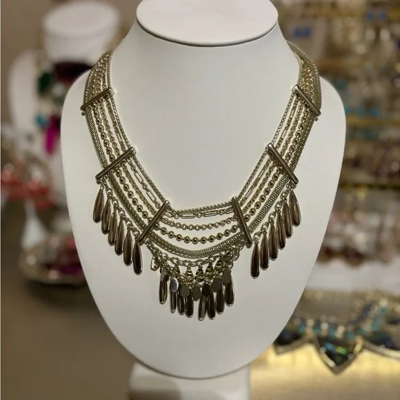 Kendra Scott | Prototype Gold Sydney Necklace - Picture 3 of 5